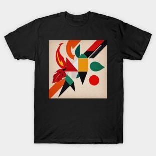 Abstract hot peppers T-Shirt